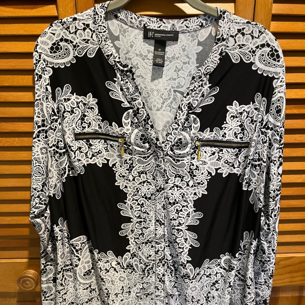 95. WOMENS INC INTERNATIONAL CONCEPTS 1X TOP